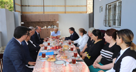 Qazaxda antiterror tədbirləri zamanı Şəhidlik zirvəsinə ucalan gizir Elvin Əhmədovun vaxtilə yaşadığı ev təmir olunub