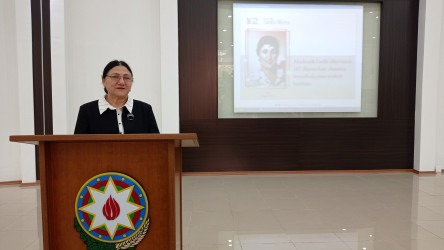 Qazaxda “Zəngin mənəviyyata sahib əsl ziyalı, qayğıkeş ana, vəfalı ömür yoldaşı” adlı tədbir keçirilib