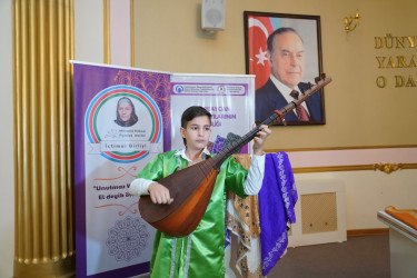 Qazaxda ''Azərbaycan kəlağayılarının təbliği'' layihəsi çərçivəsində konsert keçirilib