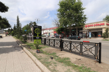 Qazaxda Prezident Administrasiyasının nümayəndəsi və İcra başçısı şəhərin Heydər Əliyev prospektində aparılan abadlıq işləri ilə tanış olublar