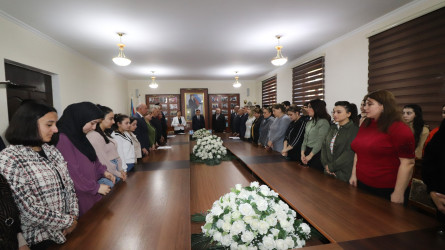 BDU-nun Qazax filialında 8 Noyabr – Zəfər Gününə həsr olunmuş “Zəfərin mübarək Azərbaycan!” adlı tədbir keçirilib