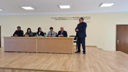 Qazaxda məktəblilər zərərli vərdişlərin fəsadları barədə məlumatlandırılır