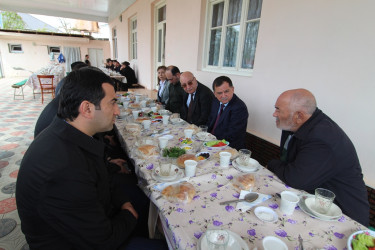 İcra başçısı Vətən müharibəsi şəhidi leytenant Murad Nağıyevin atasının ildönümü mərasimində iştirak edib