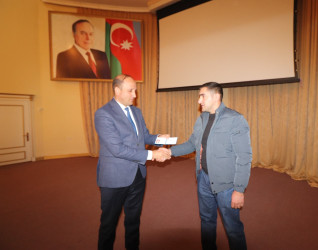 Qazaxda Vətən müharibəsi iştirakçılarına "Müharibə veteranı" vəsiqələri təqdim olunub