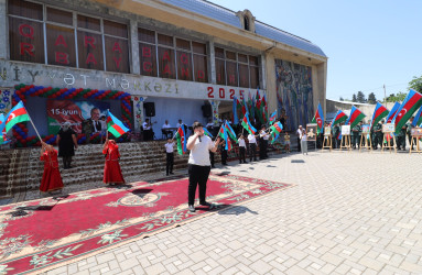 Qazaxda 15 İyun - Milli Qurtuluş Gününə həsr edilmiş “Qurtuluşun əbədi müəllifi” adlı tədbir keçirilib