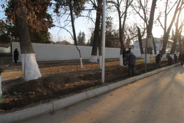 Nəriman Nərimanov yaşayış massivində aparılan abadlıq işləri