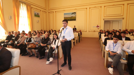 Qazaxda “Mədəni irsimizi tanıyaq, tanıdaq və birgə qoruyaq” mövzusunda təqdimat keçirilib