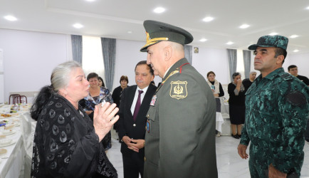 Qarabağda antiterror tədbirləri zamanı Şəhidlik zirvəsinə ucalan baş çavuş Ramin Hüseynov ildönümündə ehtiramla yad edilib