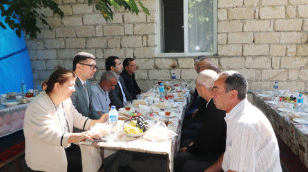 Qazaxda şəhid baş gizir Azər Məmmədovun bu gün ildönümü mərasimi olub