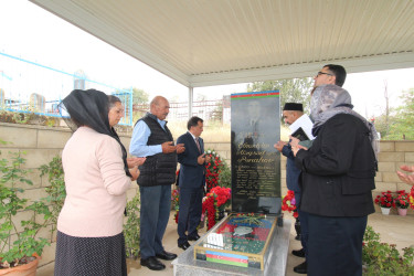 Qazaxda 27 Sentyabr - Anım Günü ərəfəsində Vətən yolunda canlarından keçən Şəhidlər məzarları başında yad olunub