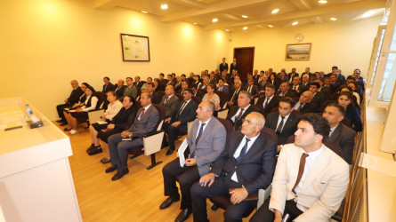 Qazax RİH-də keçirilən 15 İyun - Milli Qurtuluş Gününə həsr olunmuş tədbirdə bir qrup əməkdaş Fəxri Fərmanla təltif olunub
