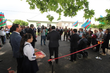 Qazaxda Birinci Qarabağ müharibəsi şəhidi Tahir Xasməmmədovun doğulduğu Qarapapaq kəndində adını əbədiləşdirən bulağın açılışı olub