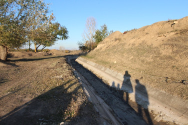 İcra başçısı kəndlərdə arx və kanallarda aparılan təmizlik işlərinin mövcud vəziyyəti ilə maraqlanıb