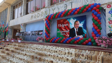 Qazaxda 15 İyun - Milli Qurtuluş Gününə həsr edilmiş “Qurtuluşun əbədi müəllifi” adlı tədbir keçirilib