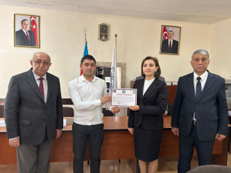 BDU-nun Qazax filialında “Müasir Azərbaycanın Demokratik Hüquqi Əsasları – Konstitusiyamız” mövzusunda Nə?, Harada?, Nə zaman? formatlı intellektual yarış keçirilib