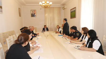 Qazaxda “Son zəng”lə bağlı iclas keçirilib