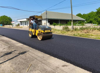 Qazaxda daha bir avtomobil yoluna yeni asfalt örtüyü vurulur. İcra başçısı görülmüş işlərlə yerində tanış olub – FOTOLAR