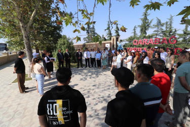 Qazaxda səfərdə olan “Gənc alimlərin yay düşərgəsi”nin iştirakçıları rayonun görməli yerlərinə ekskursiya ediblər