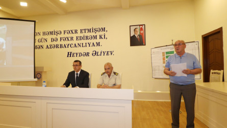 Qazax RİH-in 2025-ci il üçün mülki müdafiə “Tədbirlər Planı”na uyğun olaraq rəhbər heyətin mülki müdafiə məşqi keçirilib