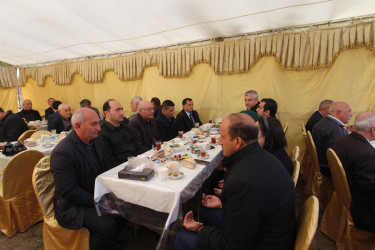 Qazaxda Vətən müharibəsi şəhidi tibb xidməti leytenantı Adil Əfəndiyevin ildönümündə əziz xatirəsi ehtiramla anılıb