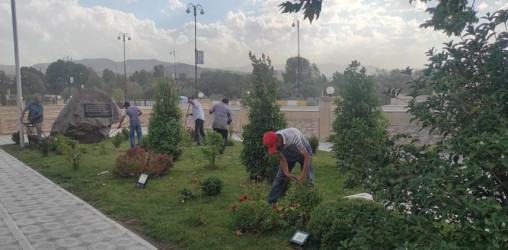 Qazaxda 27 Sentyabr – Anım Günü ərəfəsində Şəhidlər xiyabanları və qəbiristanlıqlarda iməcilik keçirilib