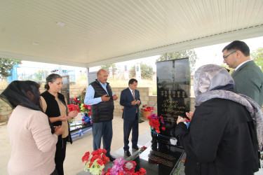 Qazaxda 27 Sentyabr - Anım Günü ərəfəsində Vətən yolunda canlarından keçən Şəhidlər məzarları başında yad olunub