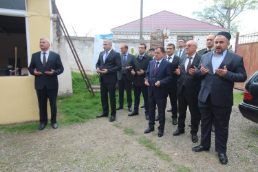 İcra başçısı Vətən müharibəsi şəhidi leytenant Murad Nağıyevin atasının ildönümü mərasimində iştirak edib