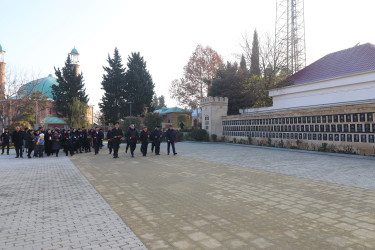 Qazaxda “Vətənin müdafiəsinə hazıram!”adlı vətənpərvərlik mövzusunda tədbir keçirilib