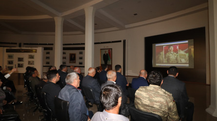 Qazaxda 27 Sentyabr – Anım Gününə həsr olunmuş “Milli birliyimizin təntənəsi” mövzusunda tədbir keçirilib