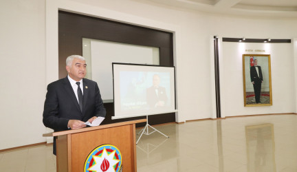 Qazaxda “Ümummilli Lider Heydər Əliyev müstəqil, suveren, demokratik, hüquqi dövlətin Azərbaycan modelinin müəllifidir” adlı elmi-praktiki konfrans keçirilib