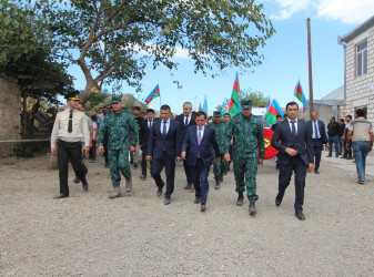 Qazaxda şəhid gizir Azad Kərimov doğulduğu Daş Salahlı kəndində torpağa tapşırılıb