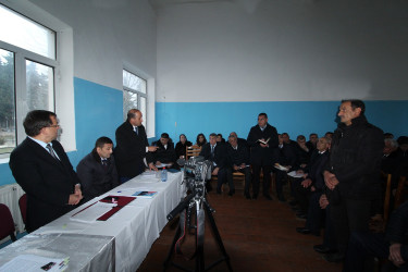 Dekabr ayı üzrə vətəndaşlarla keçirilən növbəti səyyar görüş Xanlıqlar kəndində olub