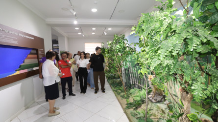 Qazaxda səfərdə olan “Gənc alimlərin yay düşərgəsi”nin iştirakçıları rayonun görməli yerlərinə ekskursiya ediblər