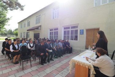 Millət vəkili Ülviyyə Ağayeva bu gün sərhəddə yerləşən Cəfərli kəndində yaşayan sakinlərlə görüşüb