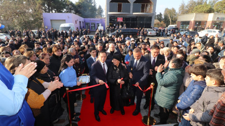 Bu gün “Tamstore” marketlər şəbəkəsi Qazaxda ilk mağazasını əhalinin istifadəsinə verib