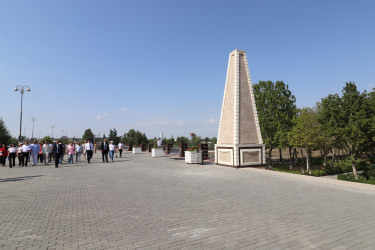 Qazaxda səfərdə olan “Gənc alimlərin yay düşərgəsi”nin iştirakçıları rayonun görməli yerlərinə ekskursiya ediblər