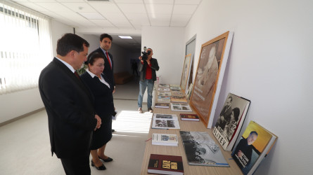 Qazaxda Ulu Öndər Heydər Əliyevin və Akademik Zərifə xanım Əliyevanın 100 illik yubileylərinə həsr olunmuş tədbir keçirilib