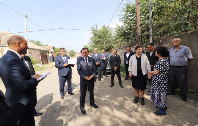 İcra başçısı vətəndaşların müraciəti ilə yerində tanış olub