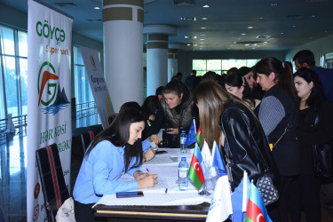 Qazaxda keçirilən əmək yarmarkasında 130-dan çox vakansiya təqdim edilib