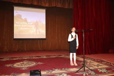 Qazaxda şair Cavanşir Rüstəmin yaradıcılığına həsr olunmuş “Ana laylam, beşik daşım, mənə cənnət Vətənimdir!”adlı tədbir keçirilib