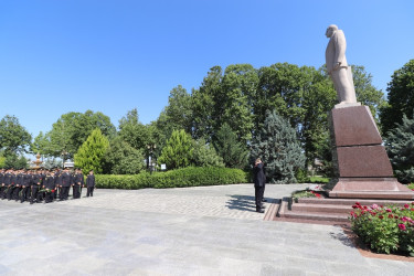 Qazaxda bir qrup Polis əməkdaşı peşə bayramları münasibətilə Fəxri Fərmanla təltif edilib