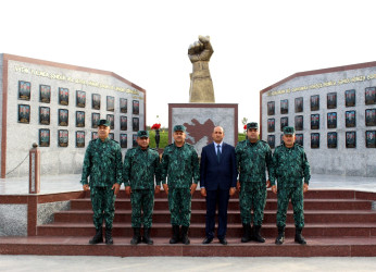 Hərbi Prokurorluq Qazaxda Dövlət Sərhəd Xidmətinin hərbi qulluqçuları ilə birgə tədbir keçirib