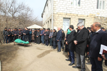 Bu gün dünyasını dəyişən şəhid atası doğulduğu Qazax rayonunun Quşçu Ayrım kəndində torpağa tapşırılıb