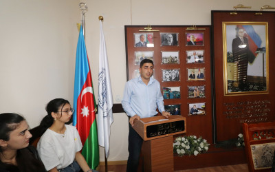 BDU-nun Qazax filialında “Azərbaycan Konstitusiyası və dövlətçilik tariximiz - Suverenliyimiz tələbələrin gözü ilə” adlı Elmi Konfrans keçirilib