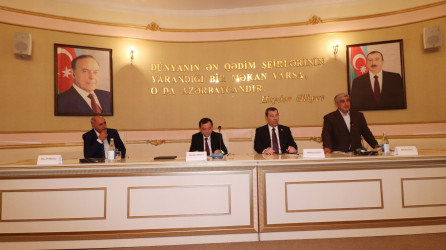 Qazaxda şair Vəli Xramçaylının 70 illiyinə həsr edilmiş yubiley tədbiri keçirilib