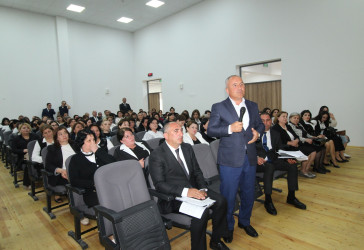 Qazaxda icra başçısının may ayı üzrə vətəndaşlarla keçirilən sonuncu səyyar görüşü Qazax şəhər sakinləri ilə olub