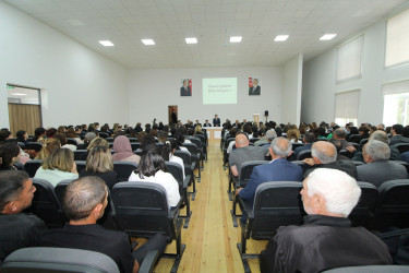 Qazaxda icra başçısının may ayı üzrə vətəndaşlarla keçirilən sonuncu səyyar görüşü Qazax şəhər sakinləri ilə olub