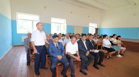 Millət vəkili Ülviyyə Ağayeva bu gün Qazax rayonunun Xanlıqlar kəndində sakinlərlə görüşüb