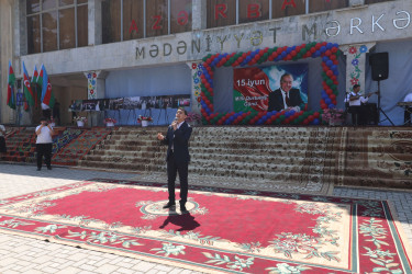 Qazaxda 15 İyun - Milli Qurtuluş Gününə həsr edilmiş “Qurtuluşun əbədi müəllifi” adlı tədbir keçirilib