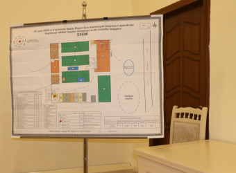Qazax RİH-in 2025-ci il üçün mülki müdafiə “Tədbirlər Planı”na uyğun olaraq rəhbər heyətin mülki müdafiə məşqi keçirilib